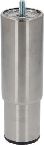 PIEDE REGOLABILE INOX ø 2" x h 185 mm