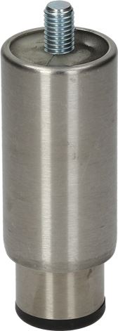 PIEDE REGOLABILE INOX ø 1" x h 93 mm