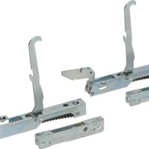 KIT 2 CERNIERE DX-SX CON PORTARULLINO