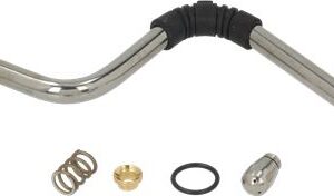 TUBO VAPORE COMPLETO INOX ø 10 mm
