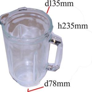 CONTENITORE FRULLATORE GLASS "VERRE"