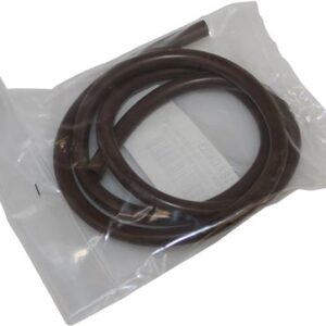 TUBO SILIC.6X9 MARRONE 1 MT