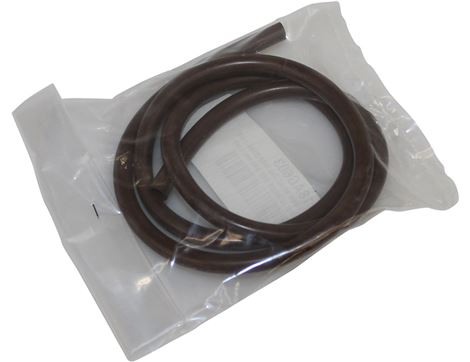 TUBO SILIC.6X9 MARRONE 1 MT