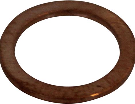 ANELLO DI RAME 14x10x1