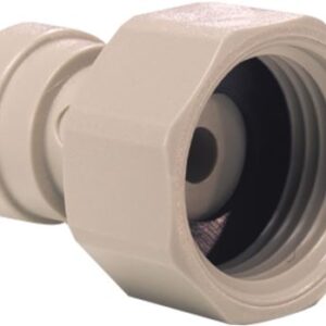 Aufschraubverb. 1/4" x 3/8" bsp flachd.