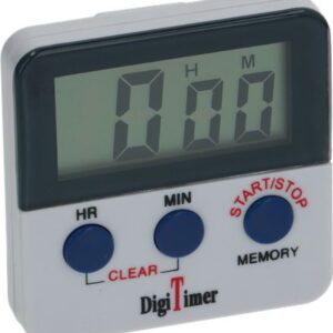 TEMPORIZZATORE DIGITALE 99'E 59" BIANCO