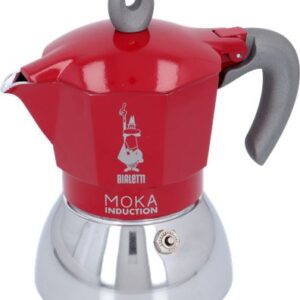 MOKA INDUCTION 4 TAZZE ROSSA BIALETTI