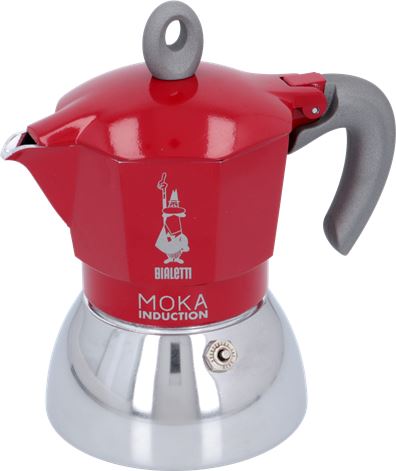 MOKA INDUCTION 4 TAZZE ROSSA BIALETTI