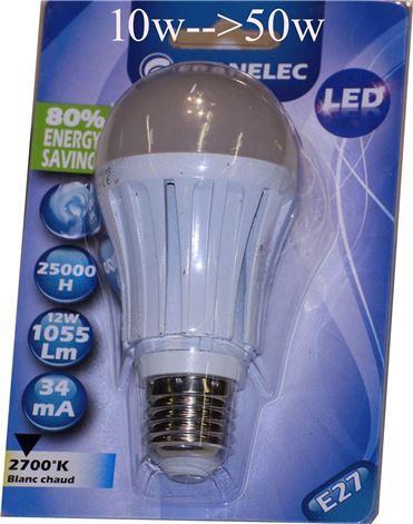 AMPE FILAMENT LED DEPOLIE A+ 10W>50W E27