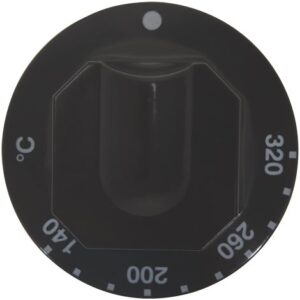 MANOPOLA NERA ø 70 mm 140-320°C