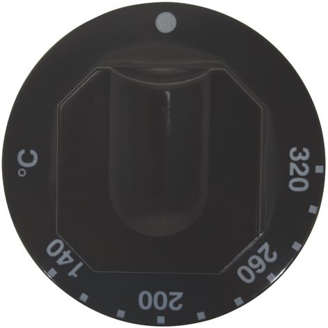 MANOPOLA NERA ø 70 mm 140-320°C