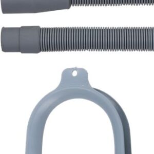 TUBO SCARICO 4000 mm CON SUPPORTO