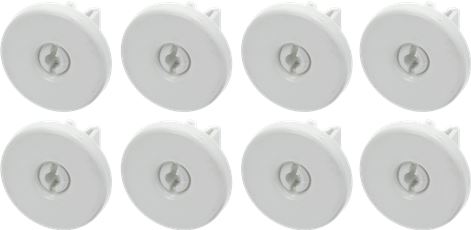 KIT 8 RUOTE CESTO ZANUSSI 50269748005