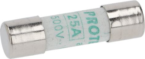 FUSIBILE RITARDATO ø 10x38 mm - 10 PZ