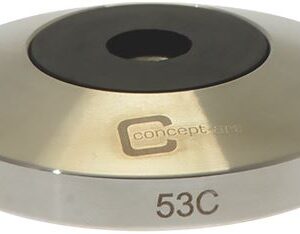 BASE PRESSINO M8 CONVEX INOX ø 53 mm