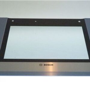 Glass front panel