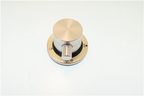 MANOPOLA GAS CUC/H60 NERO-INOX ML