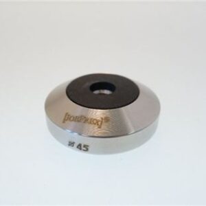 BASE PRESSINO M8 FLAT INOX ø 45 mm