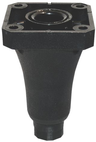 PIEDE BASE QUADRA IN PLASTICA