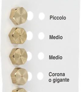 INIETTORI GPL 8MB ARISTON KIT 5 PEZZI