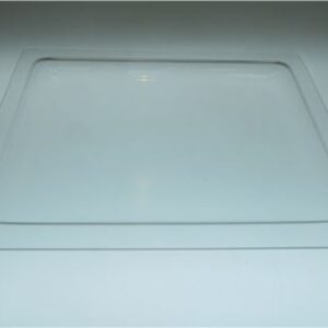 Glass baking tray