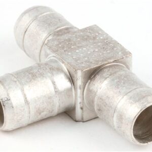 FITTING,TEE .38 BARB-TIN PLTD