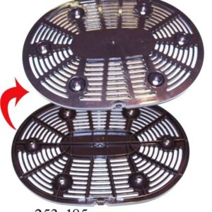 GRILLE NOIRE CUIT VAPEUR *1*