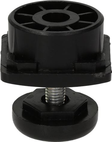 PIEDINO REGOLABILE PLASTICA ø 42x14 mm