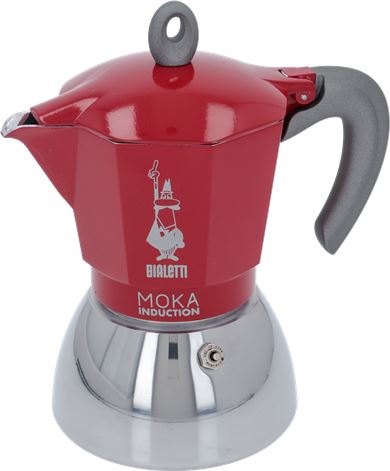 MOKA INDUCTION 6 TAZZE ROSSA BIALETTI
