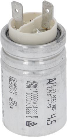CONDENSATORE ALLUMINIO 4,5 µF
