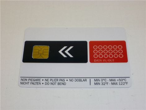 SMART CARD DATI IN/OUT