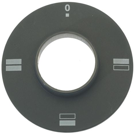 GHIERA MANOPOLA ø 84 mm SERIGRAFATA