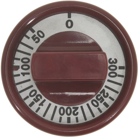 MANOPOLA ROSSA ø 76 mm 50-300°C