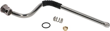TUBO VAPORE COMPLETO INOX ø 10 mm