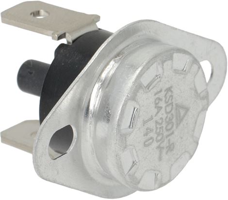 TERMOFUS. KSD301-R 140° 250V 16A 839/1