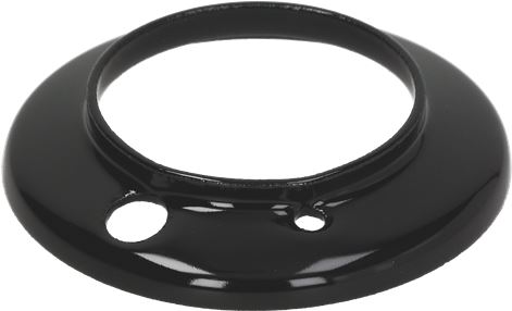 GHIERA COPRI BRUCIATORE SMALTATA NERA