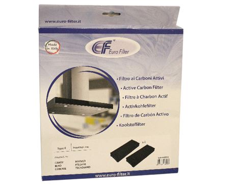 FILTRO CAPPA 2PZ 250X92MM