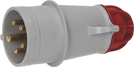 SPINA TRIFASE 3 POLI + N + PE 16A
