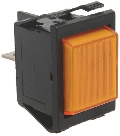 LAMPADA SPIA ARANCIO 220V