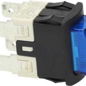 INTERRUTTORE BIPOLARE BLU 16A 250V