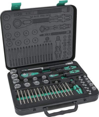 KIT CRICCHETTO MULTIFUNZIONE 1/4"-1/2"