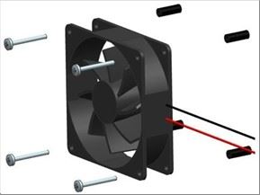 VENTILATORE MULTI LED