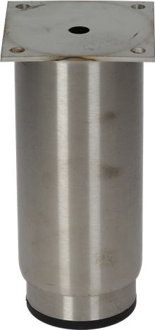 PIEDE REGOLABILE INOX ø 2" x h 125 mm