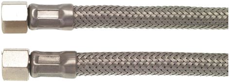 TUBO FLEX ø 1/8" Fp x Fp 600 mm