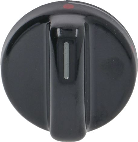 MANOPOLA TIPO GASFIRE NERA ø 36 mm