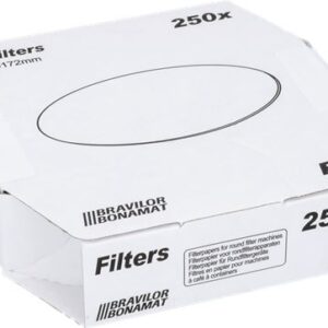 FILTRI CARTA B5 172 mm - 250 Pz