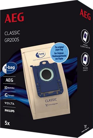 SACCHETTI ASPIRAPOLVERE 5PZ ELECTROLUX 9