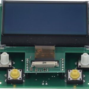 SCHEDA DISPLAY 230V 4 PULSANTI LOGO EURE