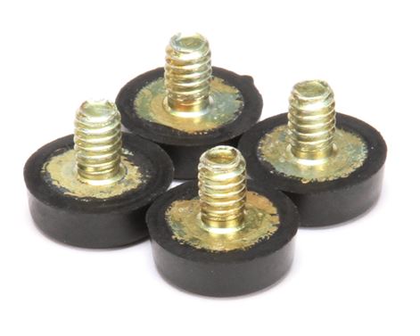 KITFOOT 4PK .75ODX.25HT.25THD