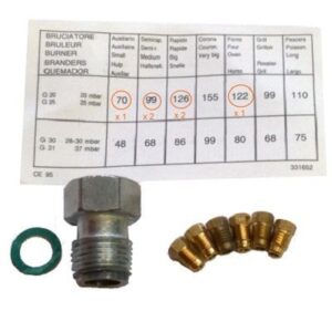JEU INJECTEUR G/N *6* 691390 D7H13